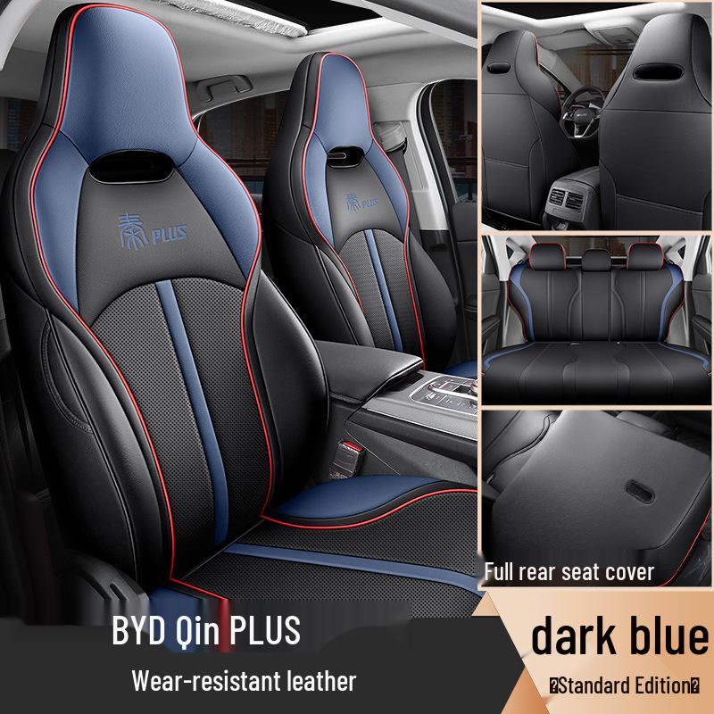 BYD Qin PLUS Dedicated Seat Cover: Four-Season Full Wrap DMi/EV Universal Cushion