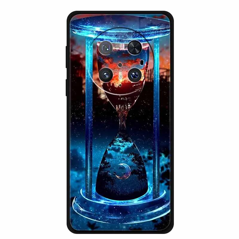Funda For Huawei Mate 70 Pro / Pro+ 5G Cases Soft Silicone Back Cover Bumper For Mate 70 Pro+ 5G Cartoon Painted Cool Lion Coque