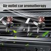 Cartoon Bear Pilot Car Fresheners Vent Clip Automotive Air Outlet Propeller Car Diffuser Outlet Fan Fragrance Fresheners