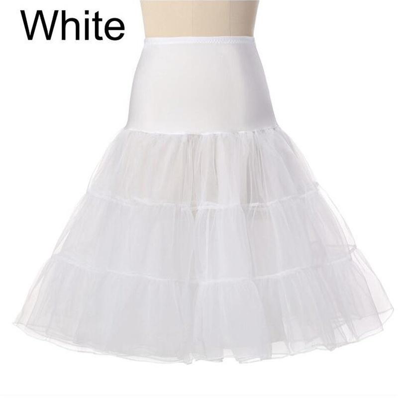 Soft Mesh Gauze Half Body Petticoat For Flare Puffy Skirts