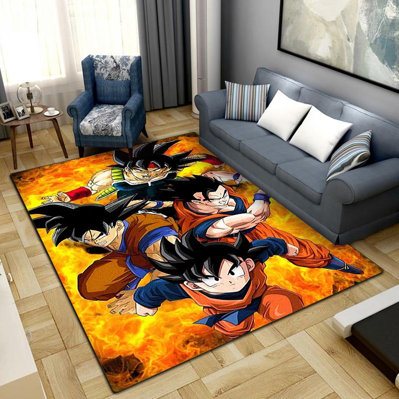 Dragon Ball Anime  Area Carpet for Living Room Bedroom Home Decor Cool Movie Mat Floor Mat -LXR13