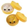 Interaktives Spielzeug für Kinder Squishy Glitzer Knödel Süßes Design Mehrfarbig 10x10cm 2 Stück