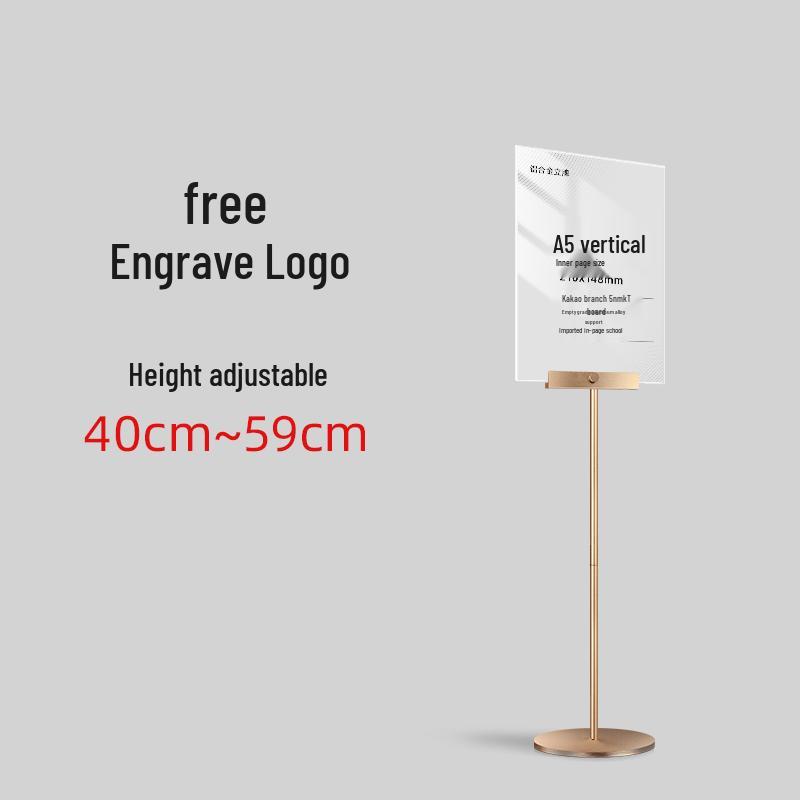 Aluminum Poster Stand for Store Promotions - Manager's Pick for New Arrivals