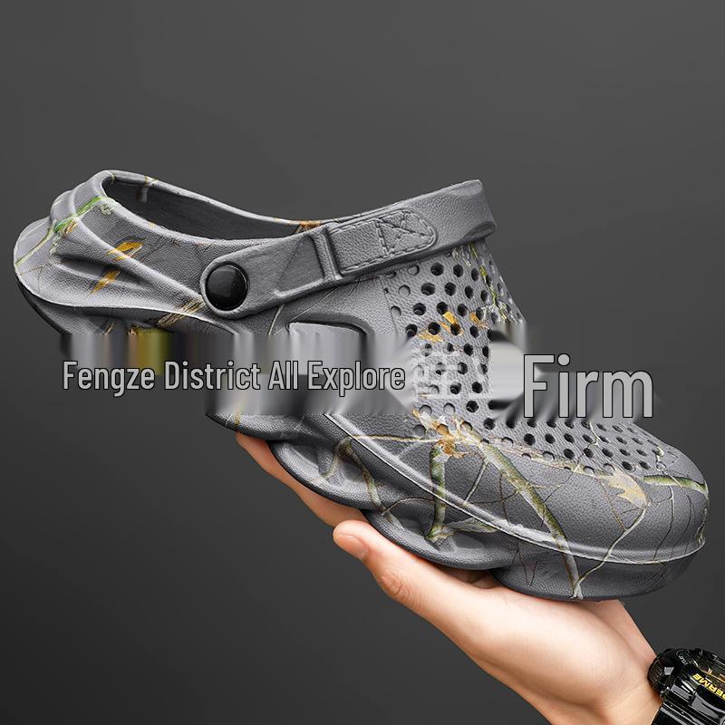 2025 Summer XL Men's Sandals: Sizes 45-48, Extra Wide Flip Flops for Beach
