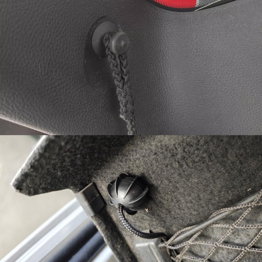 For Buick Encore 2013 2014 2015 2016 2017 2018 2019 Mokka Tracker Trax U200 Boot Trunk Parcel Shelf Tray Strap String Rivet Rear Shelfs Bracket Clips
