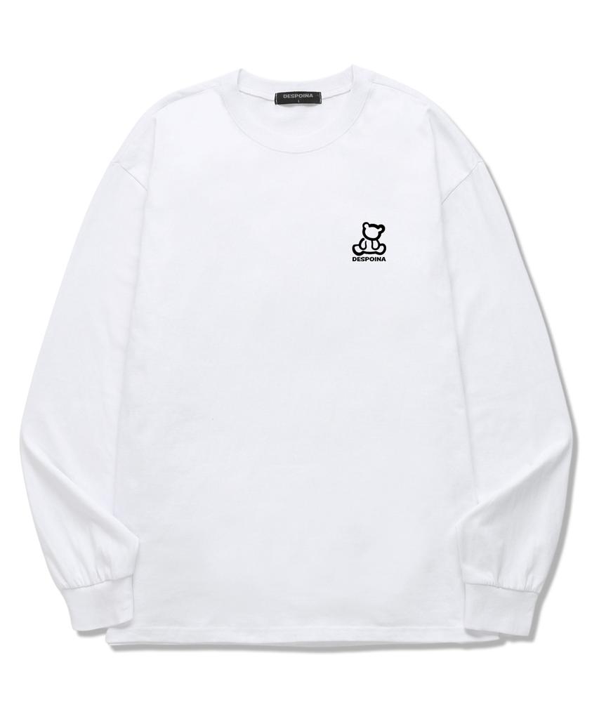 Ujeu Teddy Bear Long Sleeve (Dls023) White