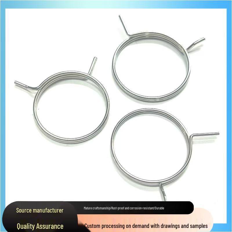 High Elasticity Door Lock Spring Torsion Buckle Cylinder Handle Accessory Circlip
