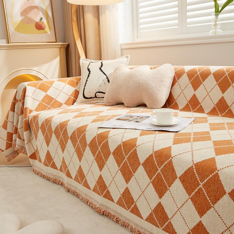 Sofa Cover Cloth High-end Chenille Ins Style Full Cover Sofa Towel Simple Modern Four-season Universal Sofa Cover