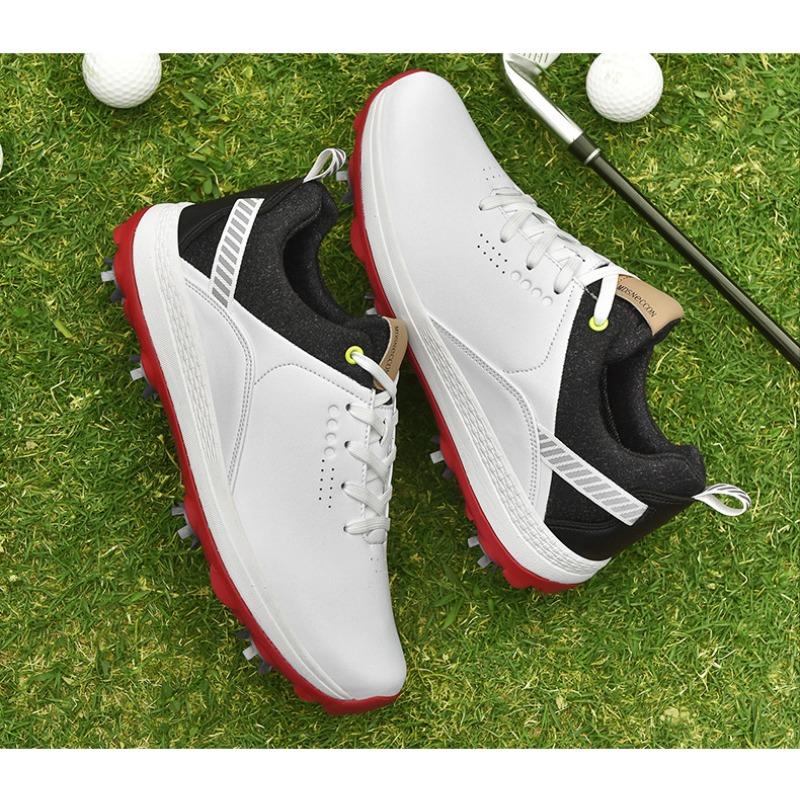 New men's large-size non-slip and waterproof golf shoes, lightweight and wear-resistant sports shoes