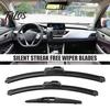 Weatherproof Vehicle Wiper Blades 3 Pcs Windshield for Suzuki SX4 2006-2020, 26" Smooth Wipe Car Accessories + 14" 10" Original Equipment Automotive