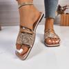 2025 New Women Shoes Designer Casual Flat Sandals Lightweight Slippers Slides Women Elegant Slip on Walking Slippers