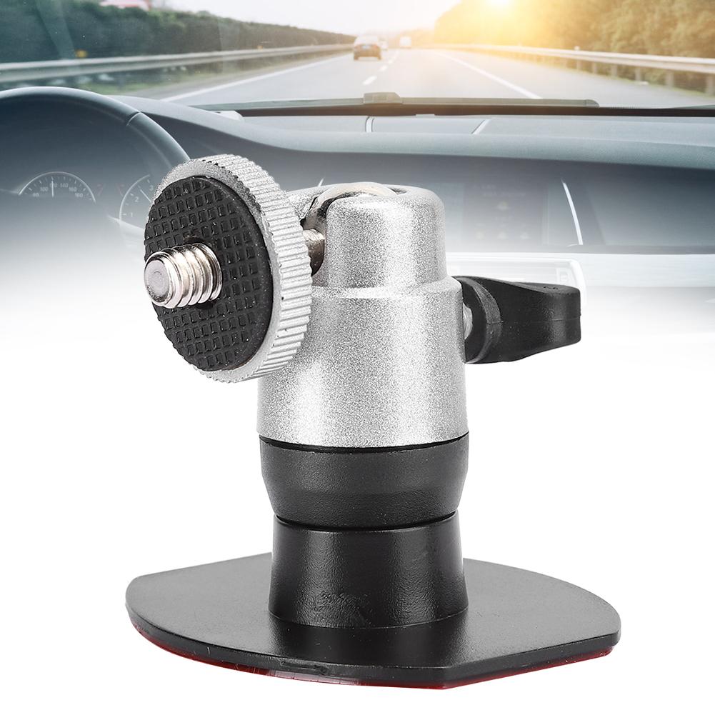 HD-052 Alu um Alloy Car General Double Sides Adhesive Tape Bracket Automobile Data Recorder Stand