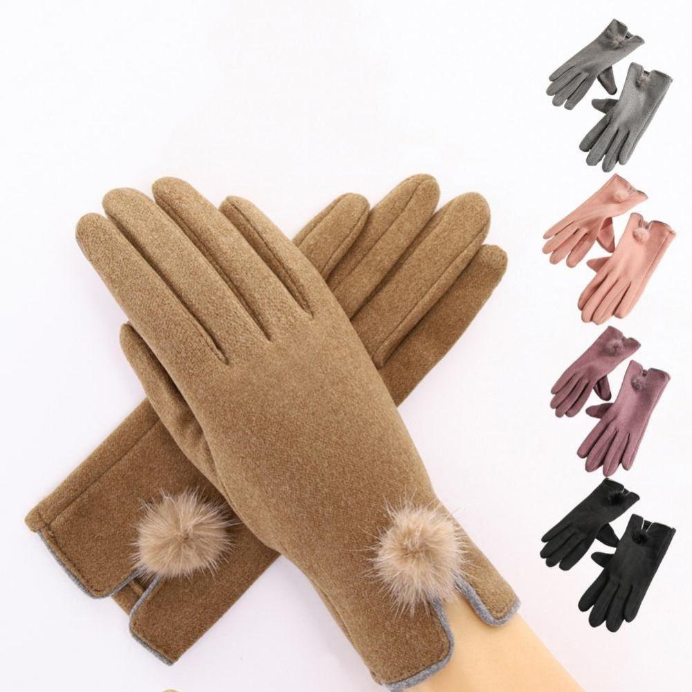 Outdoor Cold Weather Gloves Fashion Thermal Gloves New German Velvet Gloves