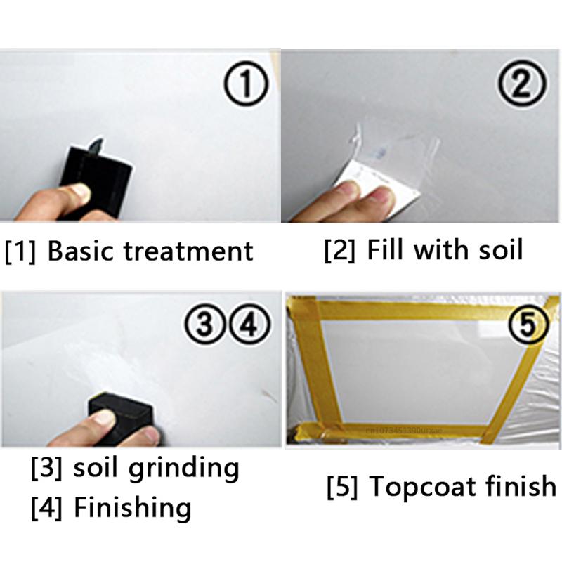 Removedor de arranhões de carro Massa para carroceria Massa para arranhões Massa de secagem rápida Caneta para pintura automotiva Assistente Cuidado suave com a pintura do veículo