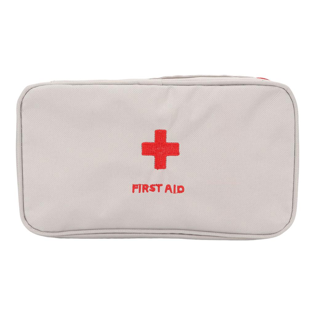 Empty First Aid Bag Waterproof Large Capacity Emergency Medicine Pouch for Outdoor