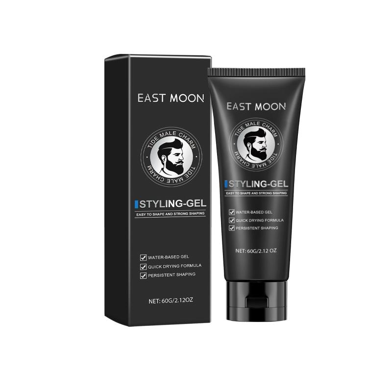 East Moon Men'S Styling Gel Men'S Hair Wax Frizz Control Moisturizing Styling Hair Gel Pomade For Hair Styling