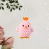 Pack of 5 3D Chick Hanging Decorations for Easter and Spring Festivities Polyester Foam Hanging Ornaments