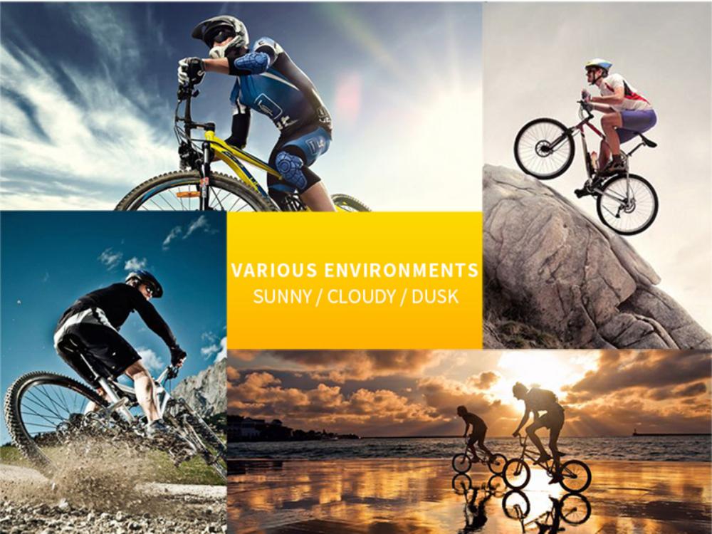 Photochromic Cycling Glasses Men's and Women's Polarized Bike Eyewear Mountain MTB Cycling UV400 Sunglasses Bicycle Road Goggles