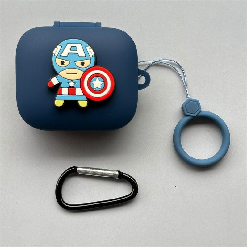 Applicable to real me Realme Buds Air8 wireless bluetooth headset case 1pro three-dimensional cartoon soft case