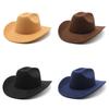 Style Cowboy Hat With Wide Brim For Summer Sun Protection And Breathability