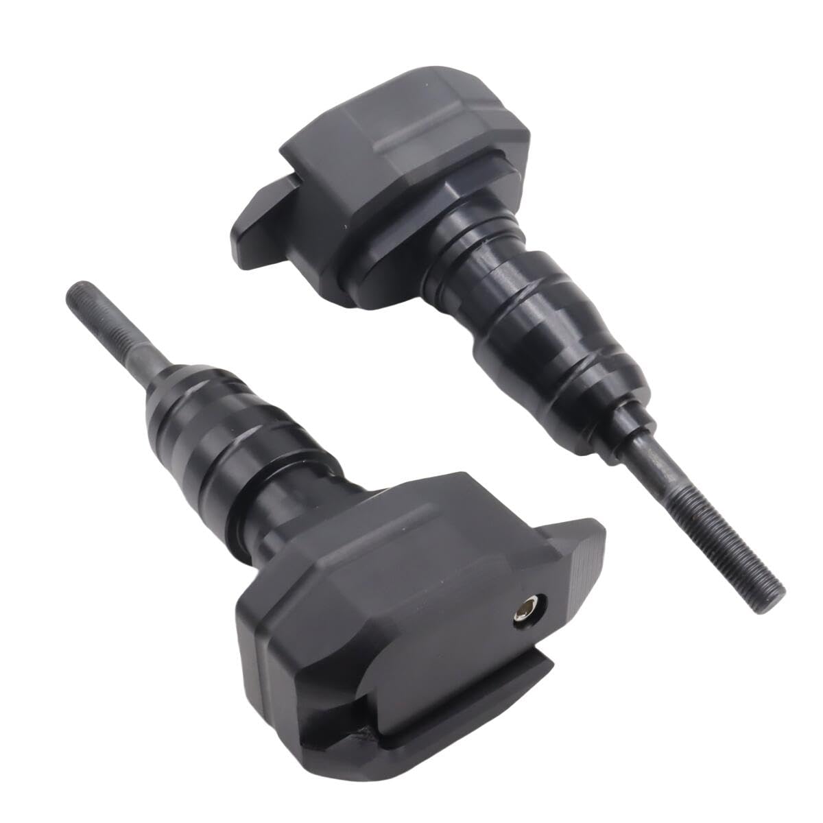 

SZYUMO Motorcycle Frame Sliders CNC Lowering Protection Fairing Guard Anti-Crash Pad Protector for Yamaha R3/R25 MT03 MT09 FZ1 FZ6 FZ8/N (Black)