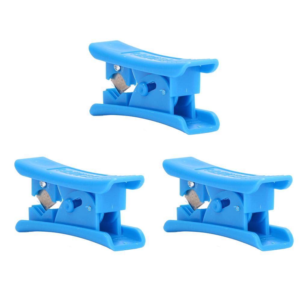 3PCS PTFE Tube Cutter Self Standing Type Stainless Steel Hose Cutting Tool for 3D Printer