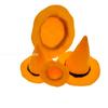 Witch Wizard Hat Miniature Costume Prop Pointed Cap for Halloween Cosplay LARP Magic Party Accessory Adult Gothic Headwear