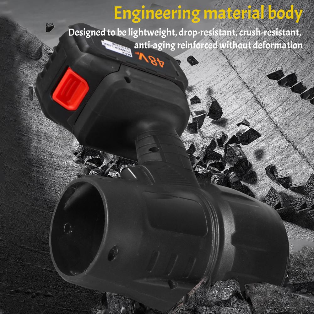 Handheld Turbo Blower Cordless Rechargeable Lithium Battery High-Power Violent Turbo Fan Air Duster For Car Drying Cleaning