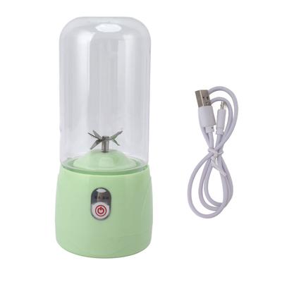 Taşınabilir Blender USB Şarj Edilebilir 6 Bıçaklı Mini Meyve Sıkacağı Bardağı Seyahat Spor Mutfak için