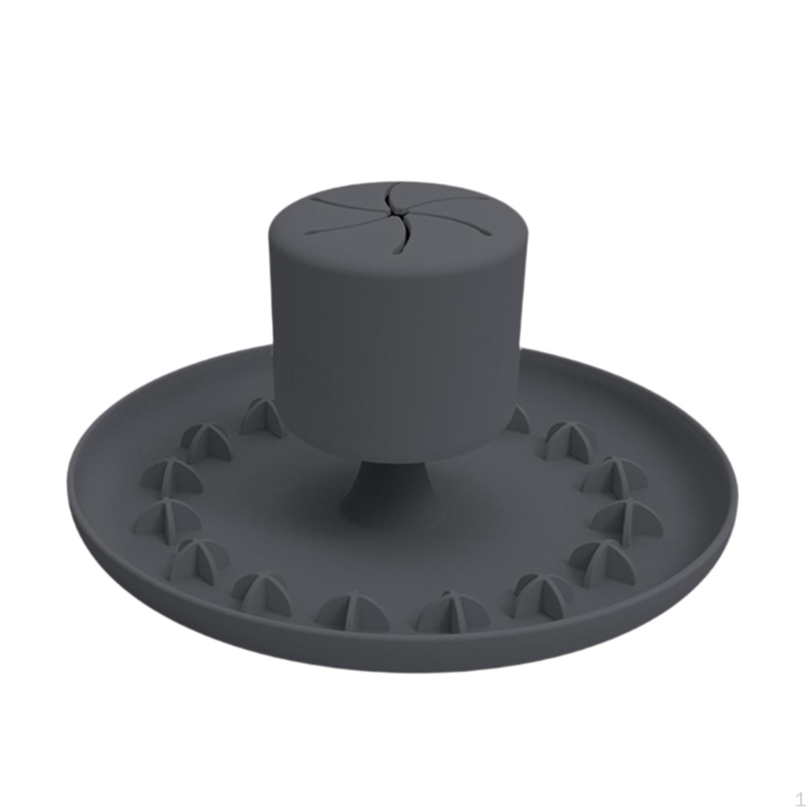 

Dog Bowl Slow Feeder Food Dispensing Toy Portable Treat Dispenser Foraging чорний