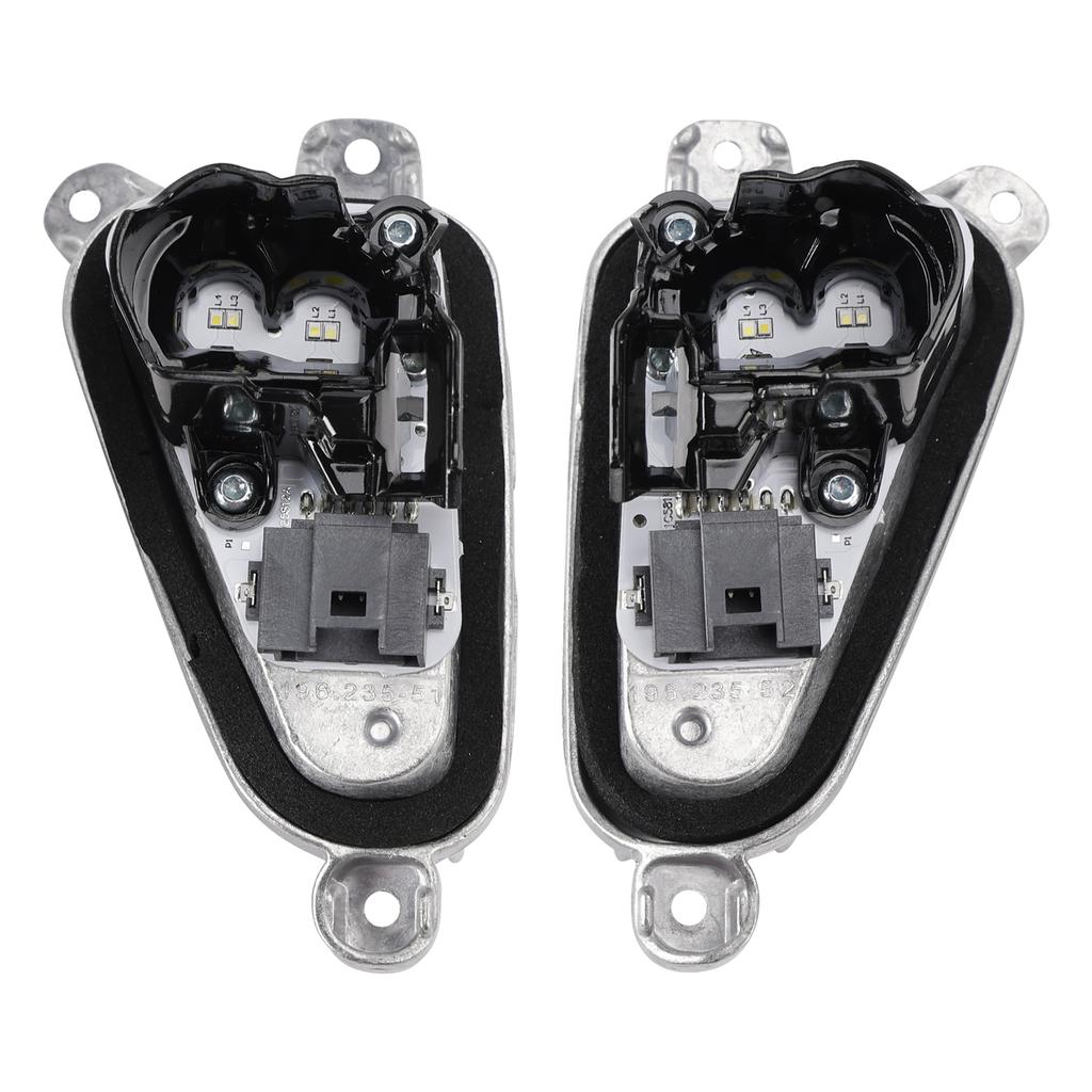 2PCS LED Headlight Daytime Running Light Module Ballast 19623501 For Renault