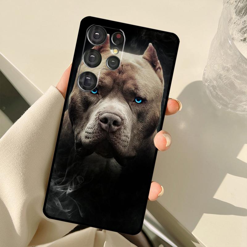 

Pitbull Dog Case For Samsung Galaxy S22 Ultra S21 S20 S24 S25 Ultra S9 S10 Plus S23 FE S25 FE Back Cover Galaxy S22Ultra