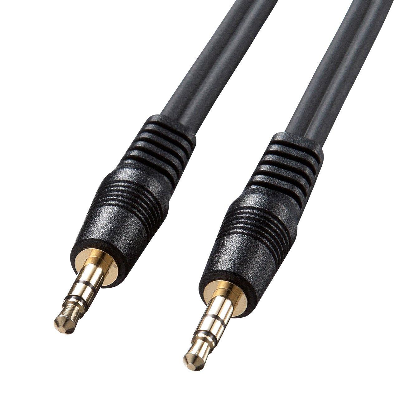 

Sanwa Supply Audio Cable Black 5.0m KM-A2-50K2