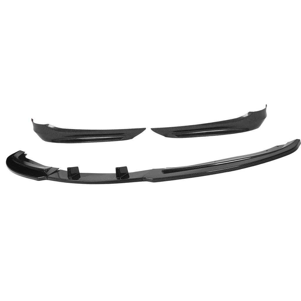5PCS Front Bumper Lip Chin Spoiler Splitter Sporty Bumper Lip Body Kit Fit for 3 Series E90 E91 LCI 2007 to 2012