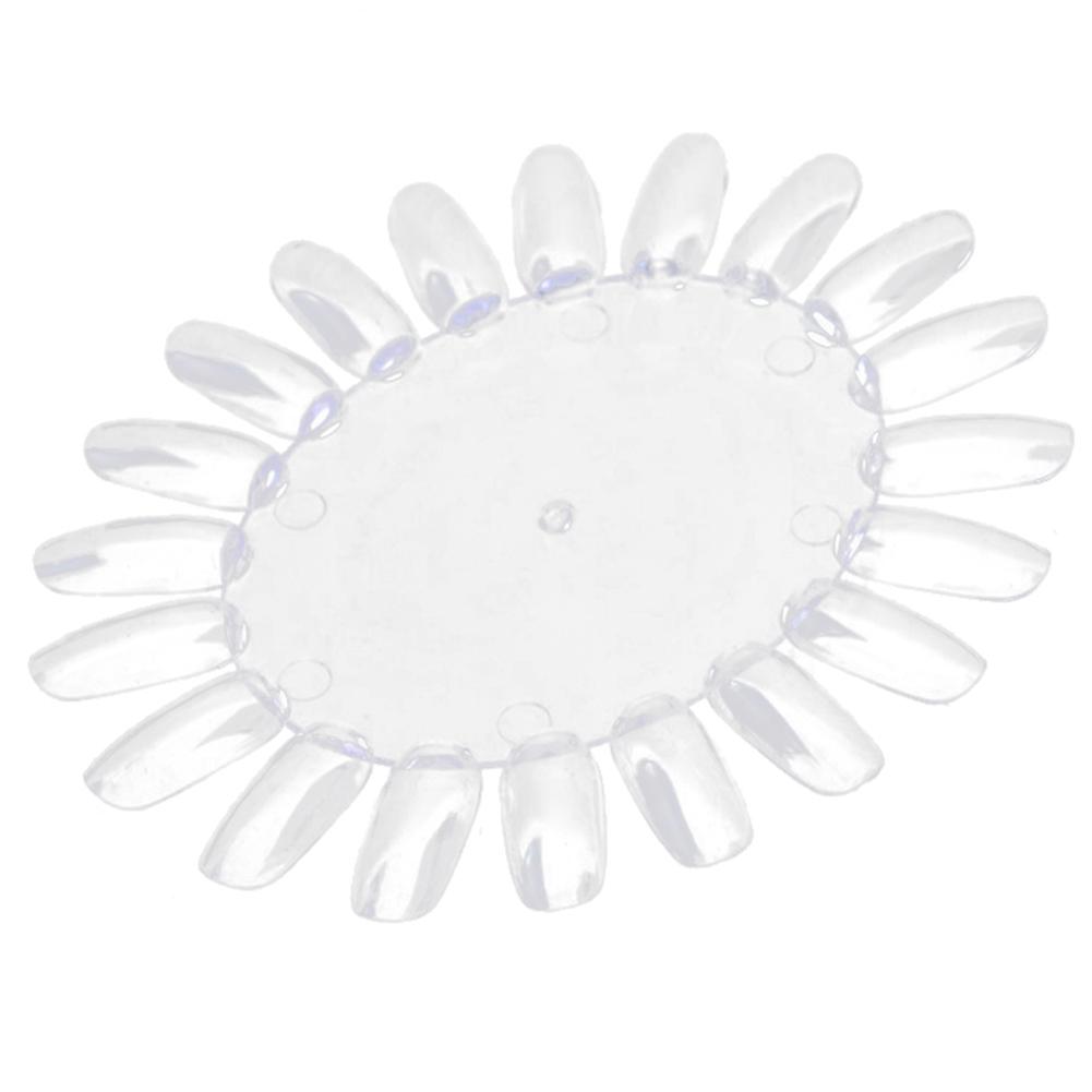 

Puntos Nail Art 20 цветов акриловая накладная насадка для практики круглая форма для колес DIY инструмент для отображения чистый