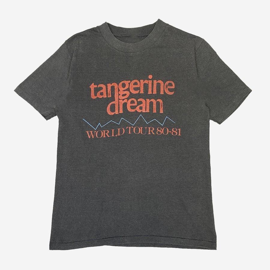 

1980 TANGERINE DREAM World tour 80-81 T-SHIRT Black 2Side Dark Gray Remake MI683 Unisex T-Shirt S