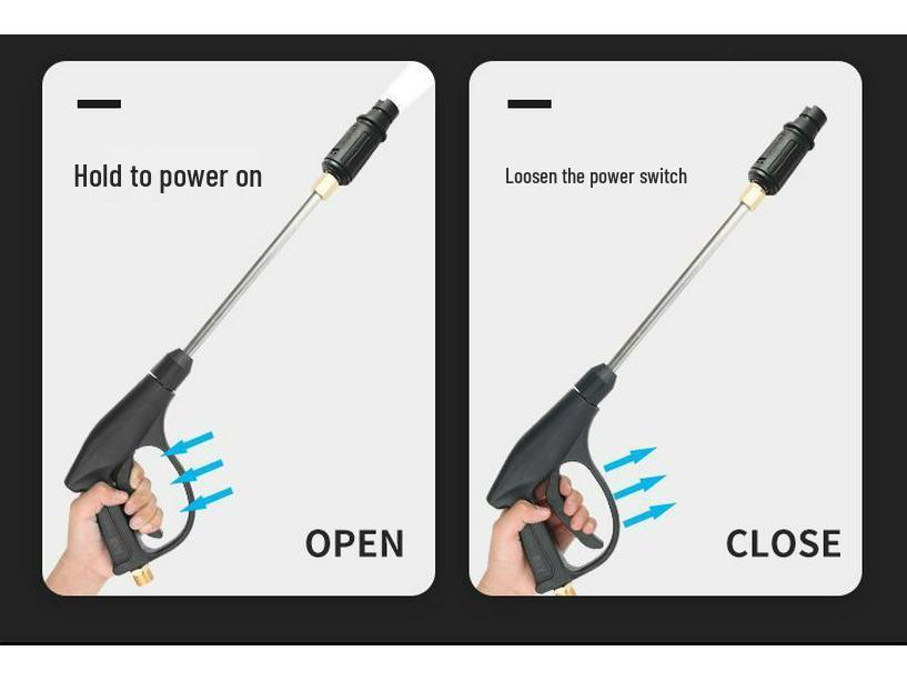 High-Power Adjustable Pressure Automatic Car Washer Cleaner