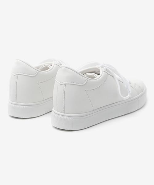 Heeltop Ht4395-Wh 7Cm Height-Increasing Sneakers Likey White [240~280Mm]
