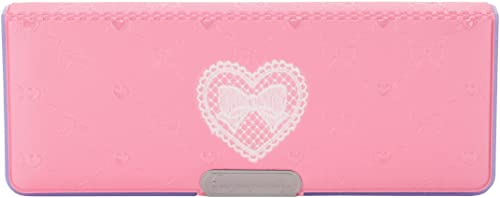 Kutsuwa Magnetic Pencil Case, Real Lace, 2-Door, with Shavings, SF016PK