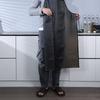 Black Cooking Chef Apron PVC Work Apron Soft Aquatic Butchery Food Apron