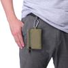 Outdoor Tactical Mini Coin Purse Key Bag Military Fan Outdoor Zipper Bag Sports Waist Bag Storage Accessory Bag One Pack