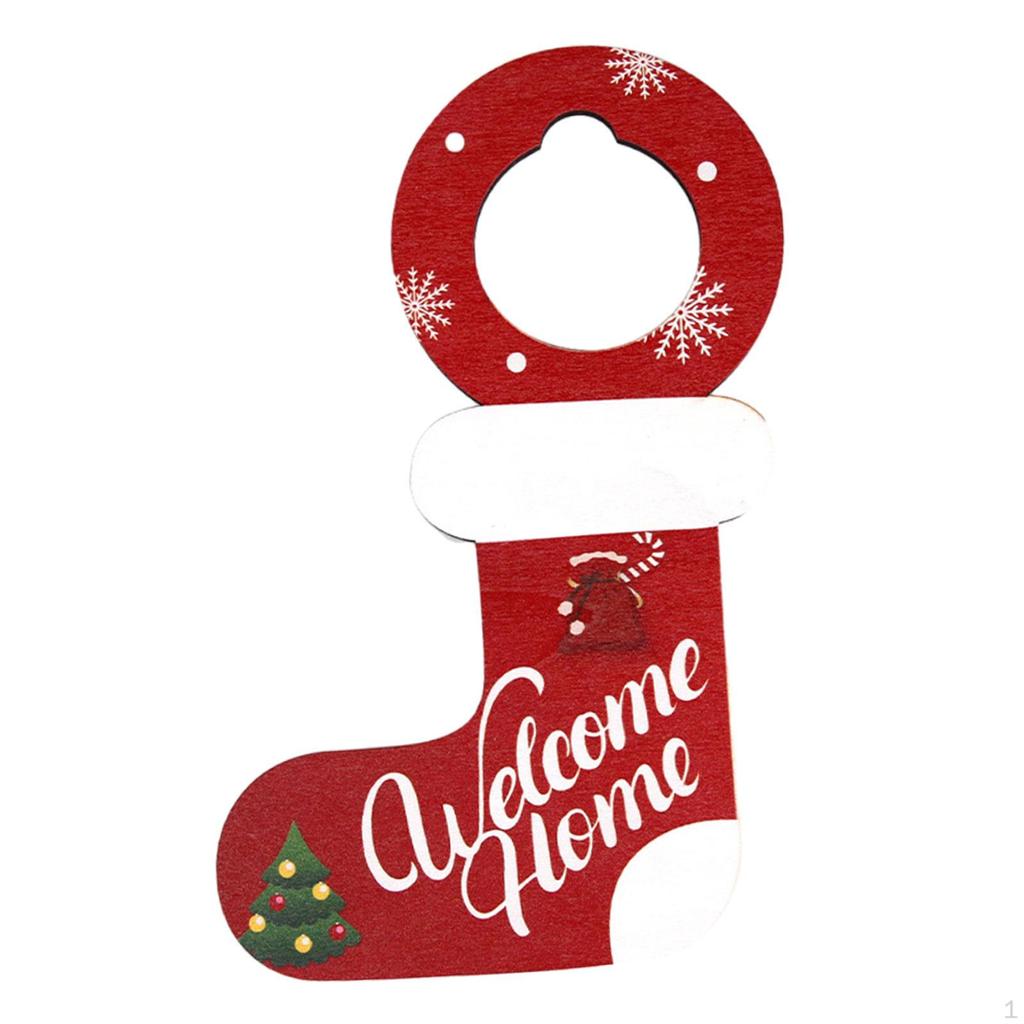 Weihnachts-Türgriff-Anhänger, Weihnachtsdekoration Innenknauf, Leichter Weihnachtsanhänger