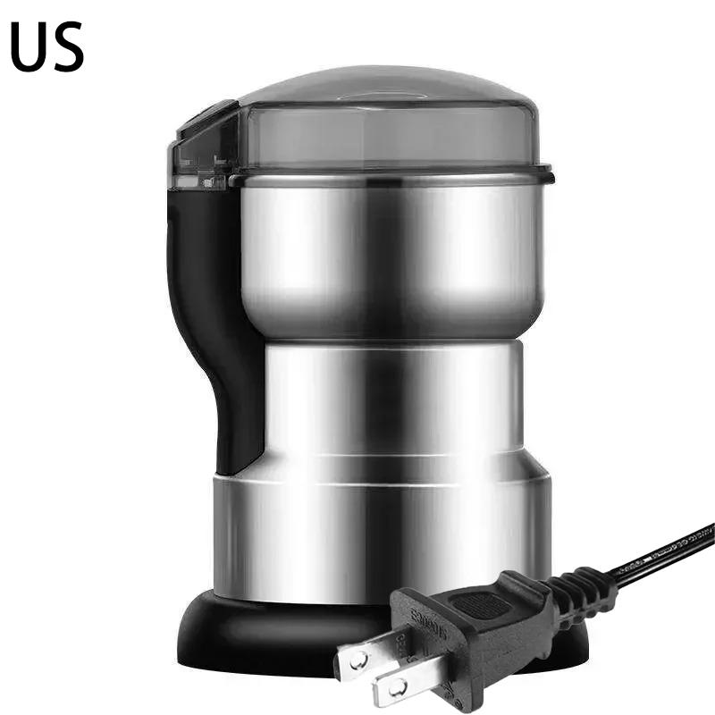 400W Multifunctional Electric Coffee Grinder for Beans Nuts Spices Grains Home Kitchen Grinder Machine