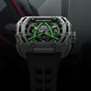 Mark Huafei Fashion China-Chic Mechanical Watch Men's Sport Versatile Glow Fashion Temperament Watch