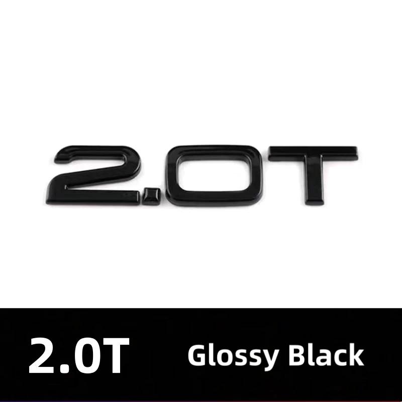 2026 Car Rear Trunk Emblem Sticker For Audi A3 A4 A5 A6 A7 A8 Q3 Q5 Q7 Original Size Quarrto Sline Emblem ABS Black Refit Accessories