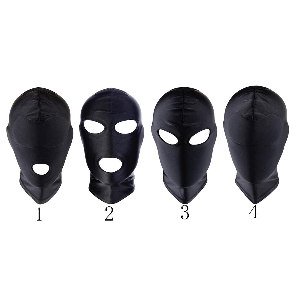 Breathable Zentai Cosplay Costume Hood Mask Unisex Headgear