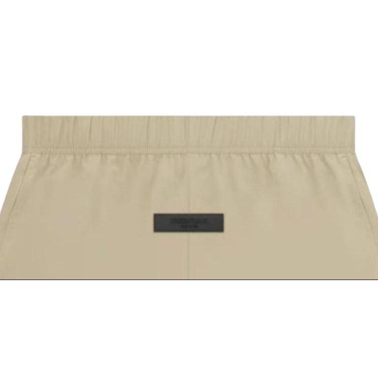Fear Of God Essentials Rubber Label Elastic Waist Comfortable Simple American Heavyweight Casual Shorts Men shorts Sand 160BT224044F