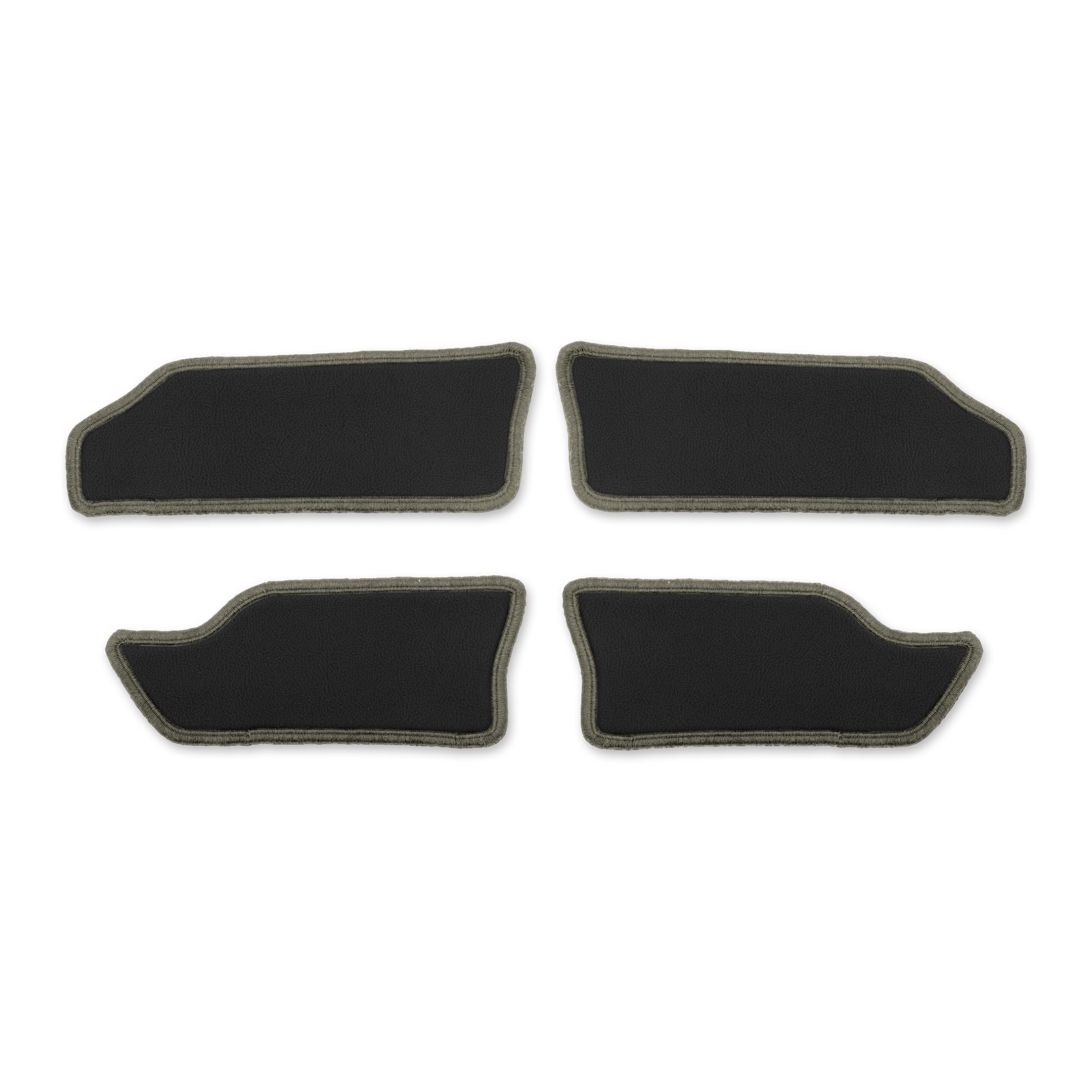 

YOURS Jimny Nomad Dedicated Armrest Set Kick Jimny Sewn in Protective M Covers, 4-Piece [Black Leather/Khaki] Guard, NOMADE, Japan, Protector,