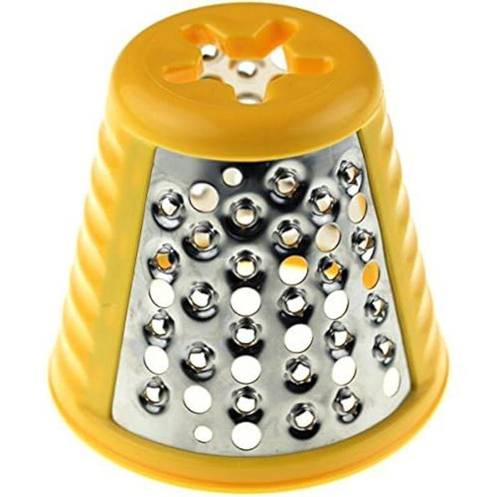 Tambour pour fromage et noix - moulinex - fresh express plus - jaune