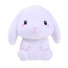 4in Fidget Vent Ball Toy Hand Squeeze Bunny Novelty Realistic Rabbit Toy Toddler Gift Stress Relief Waterproof Bath Toy